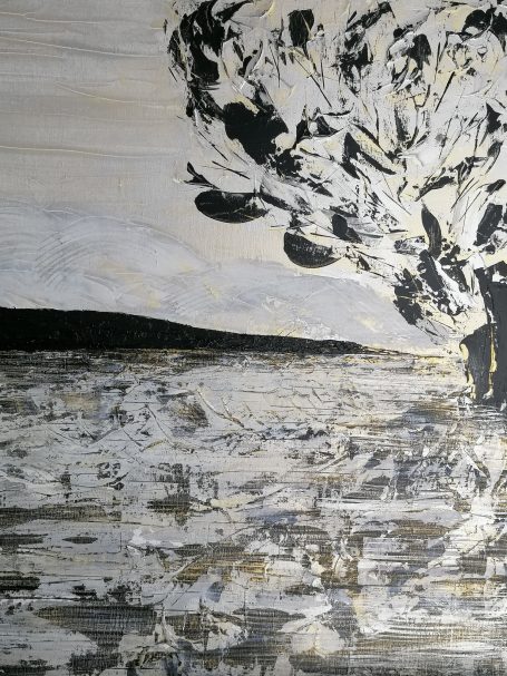 2024 70x60cm Acryl/Canvas Der See IV