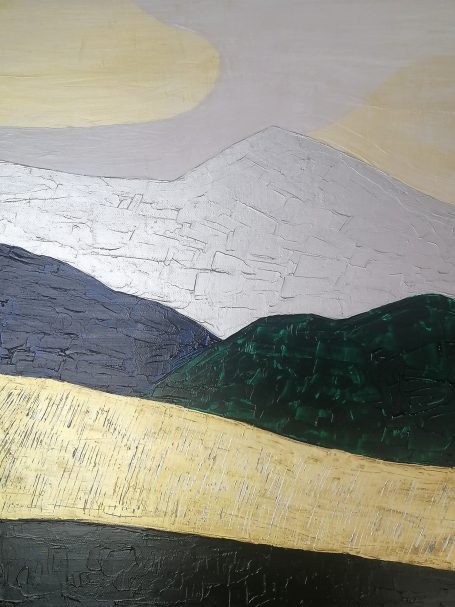 2025 60x50cm Acryl/Canvas Erhaben