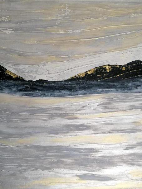 2024 70x60cm Acryl/Canvas Der See I