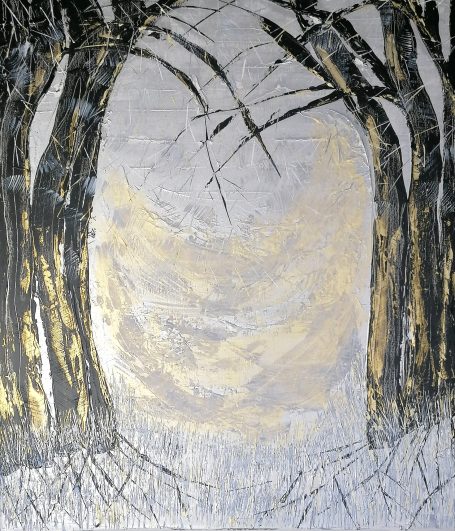 2024 70x60cm Acryl/Canvas Sichtweisen Serie 01/00